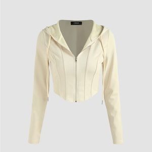 Women’s Cropped Zip Up